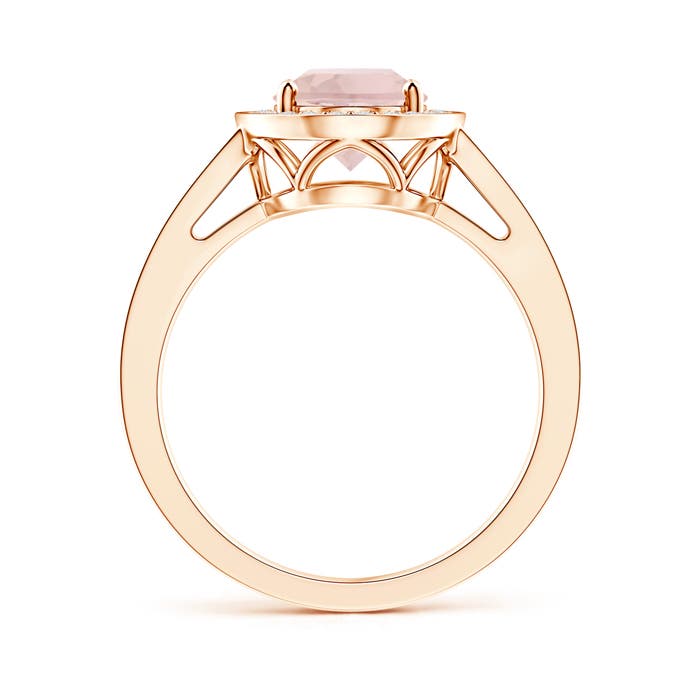 A - Morganite / 2.19 CT / 14 KT Rose Gold