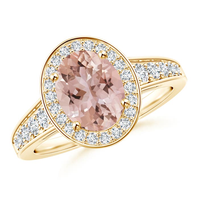 AAA - Morganite / 2.19 CT / 14 KT Yellow Gold