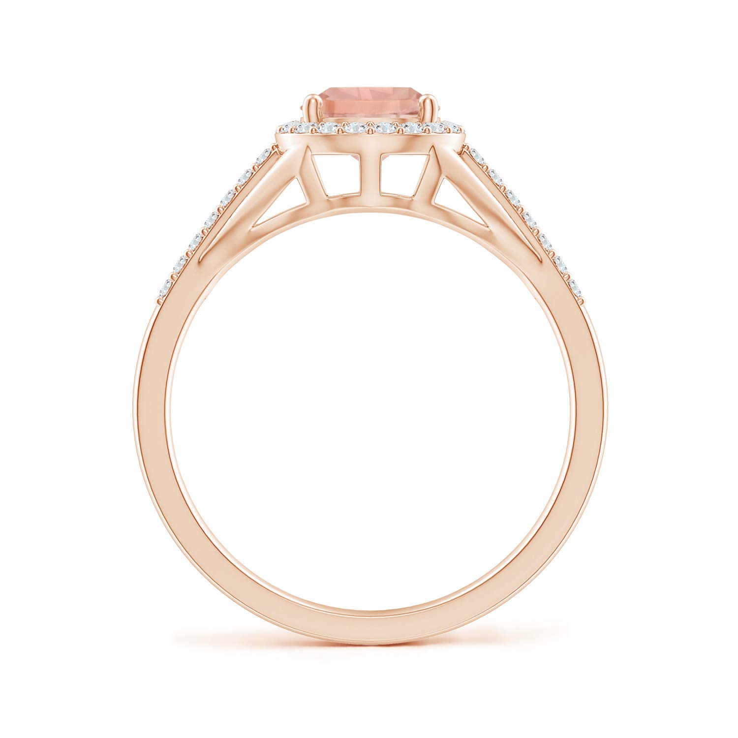 AAA - Morganite / 1.16 CT / 14 KT Rose Gold