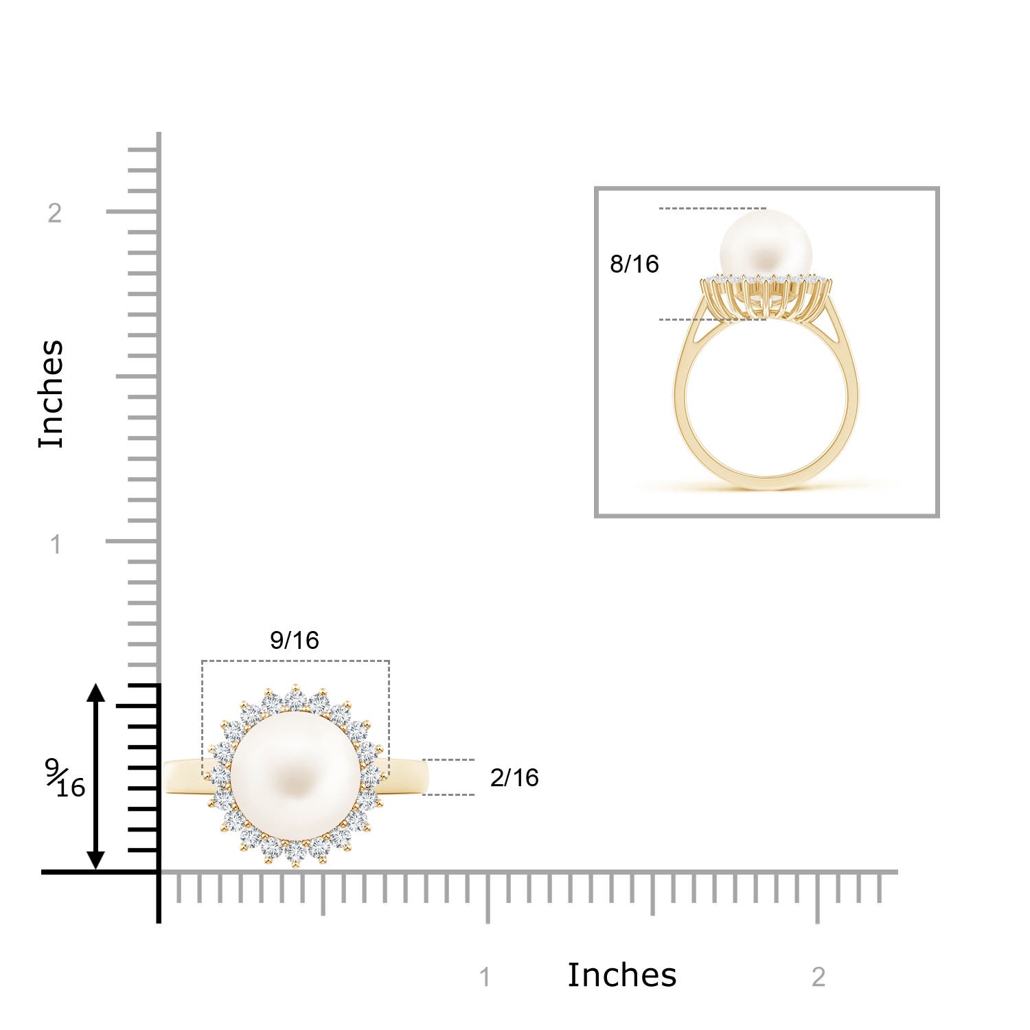 AA / 7.62 CT / 14 KT Yellow Gold