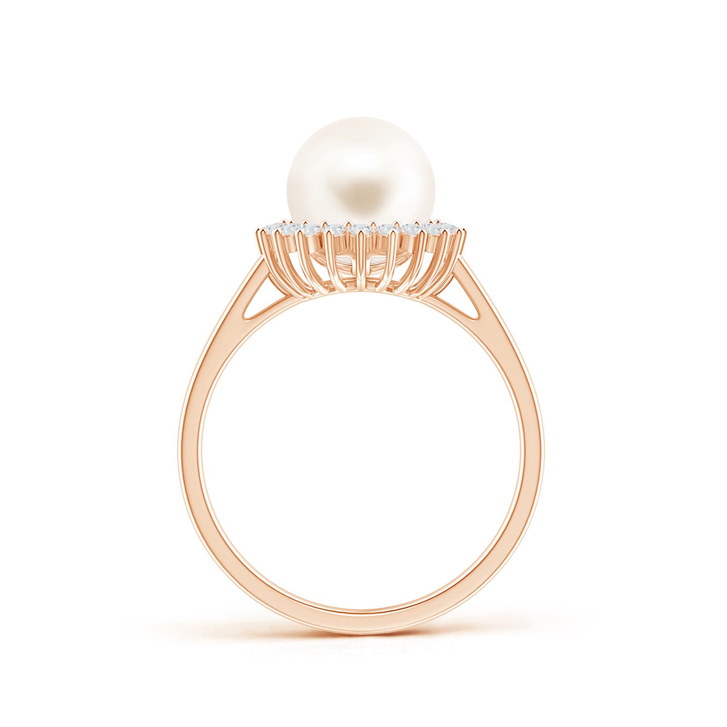 AAA / 3.9 CT / 14 KT Rose Gold