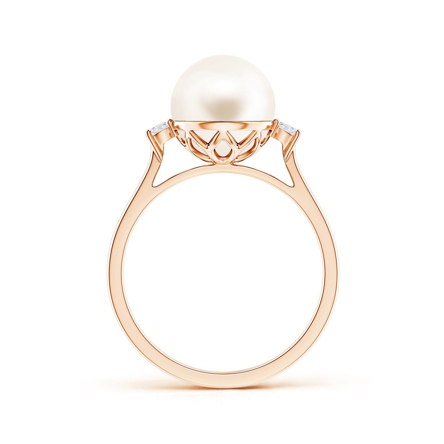 AAA / 5.35 CT / 14 KT Rose Gold