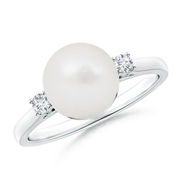 Side Stones South Sea Pearl Side Stones Rings