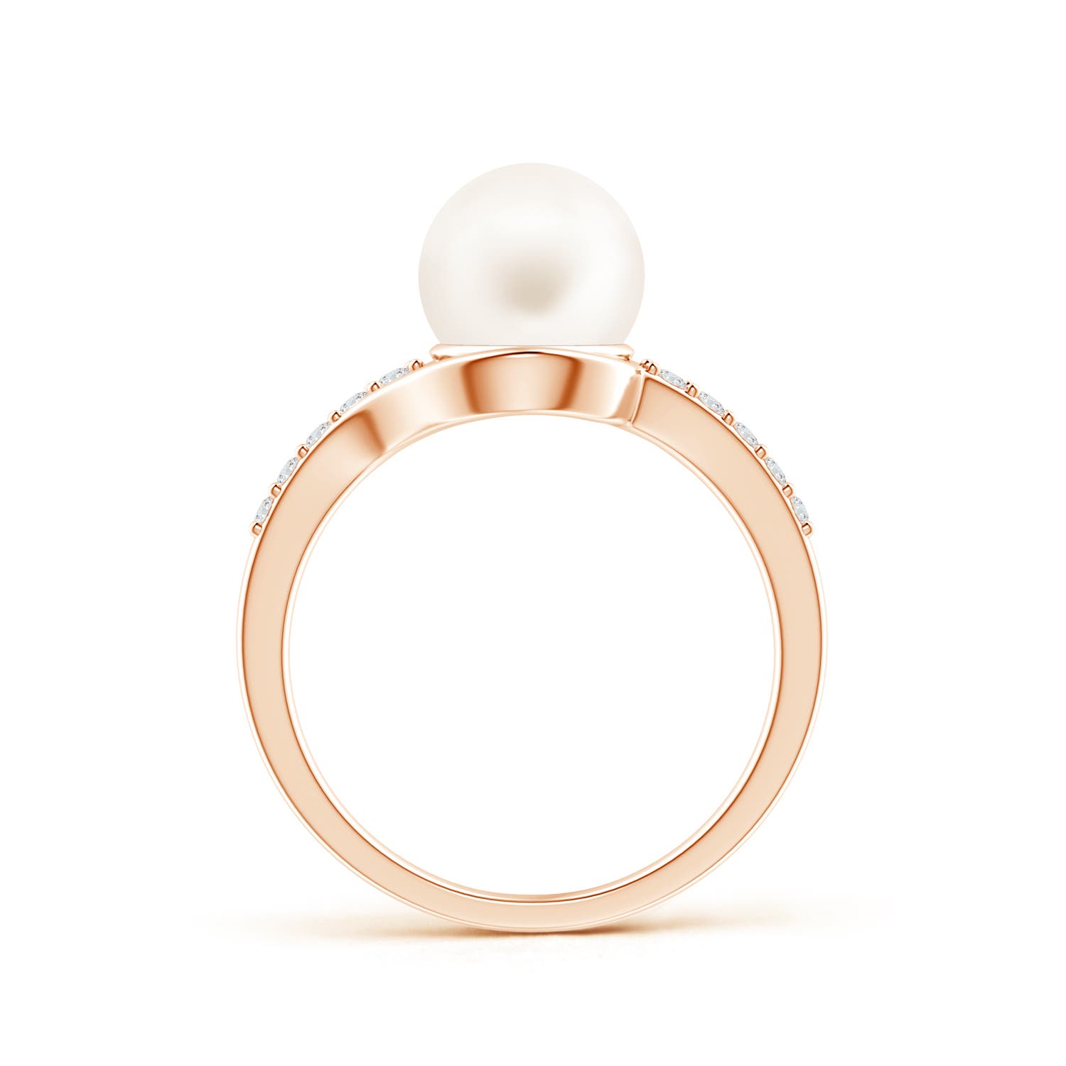 AA / 3.84 CT / 14 KT Rose Gold