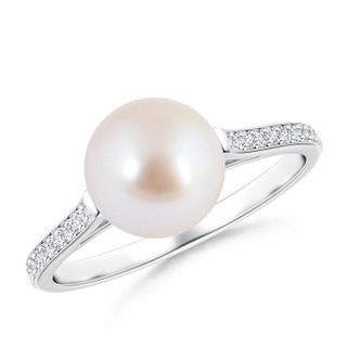 Round AAA Akoya Cultured Pearl