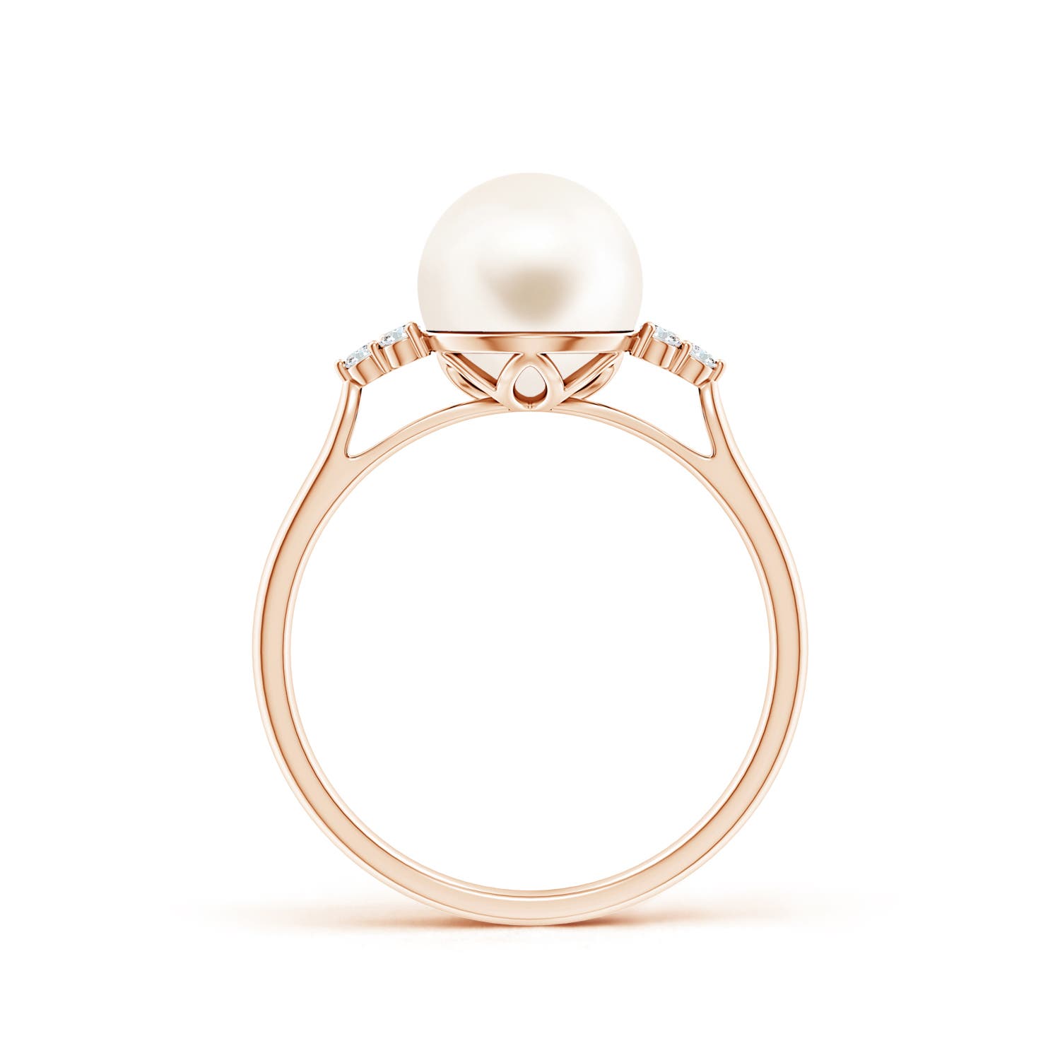 AAA / 3.81 CT / 14 KT Rose Gold