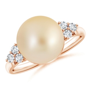Round AA Golden South Sea Cultured Pearl