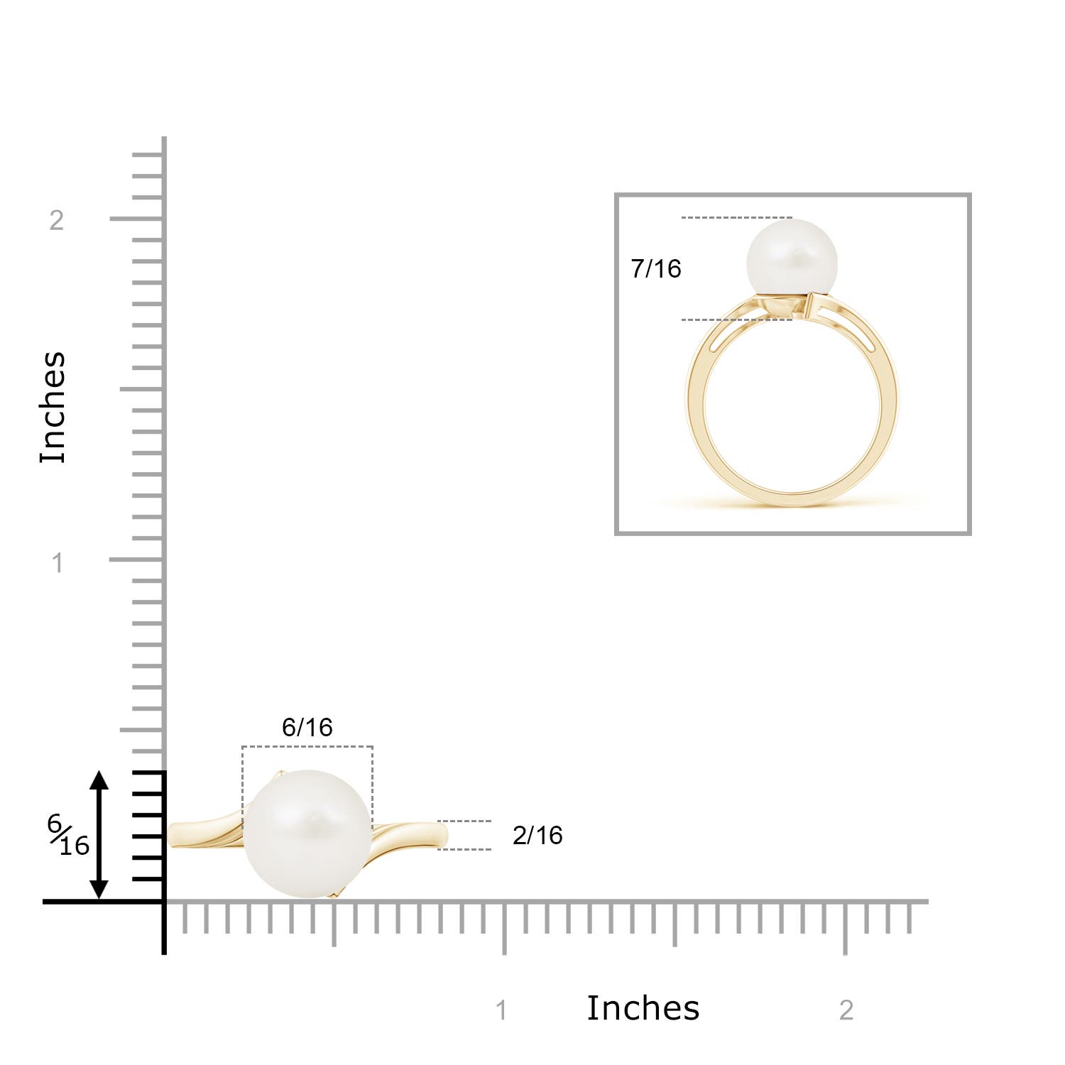 A / 7.2 CT / 14 KT Yellow Gold