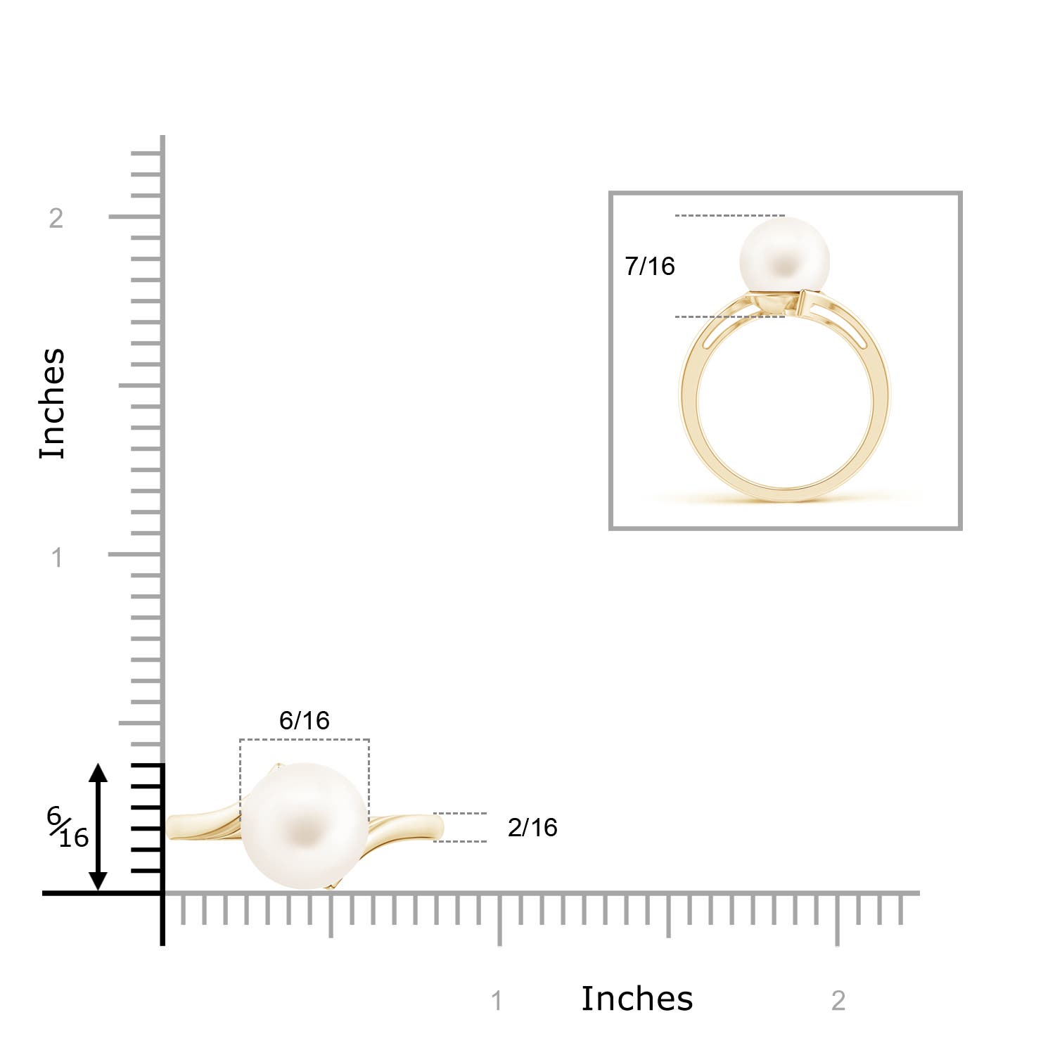 AA / 7.2 CT / 14 KT Yellow Gold