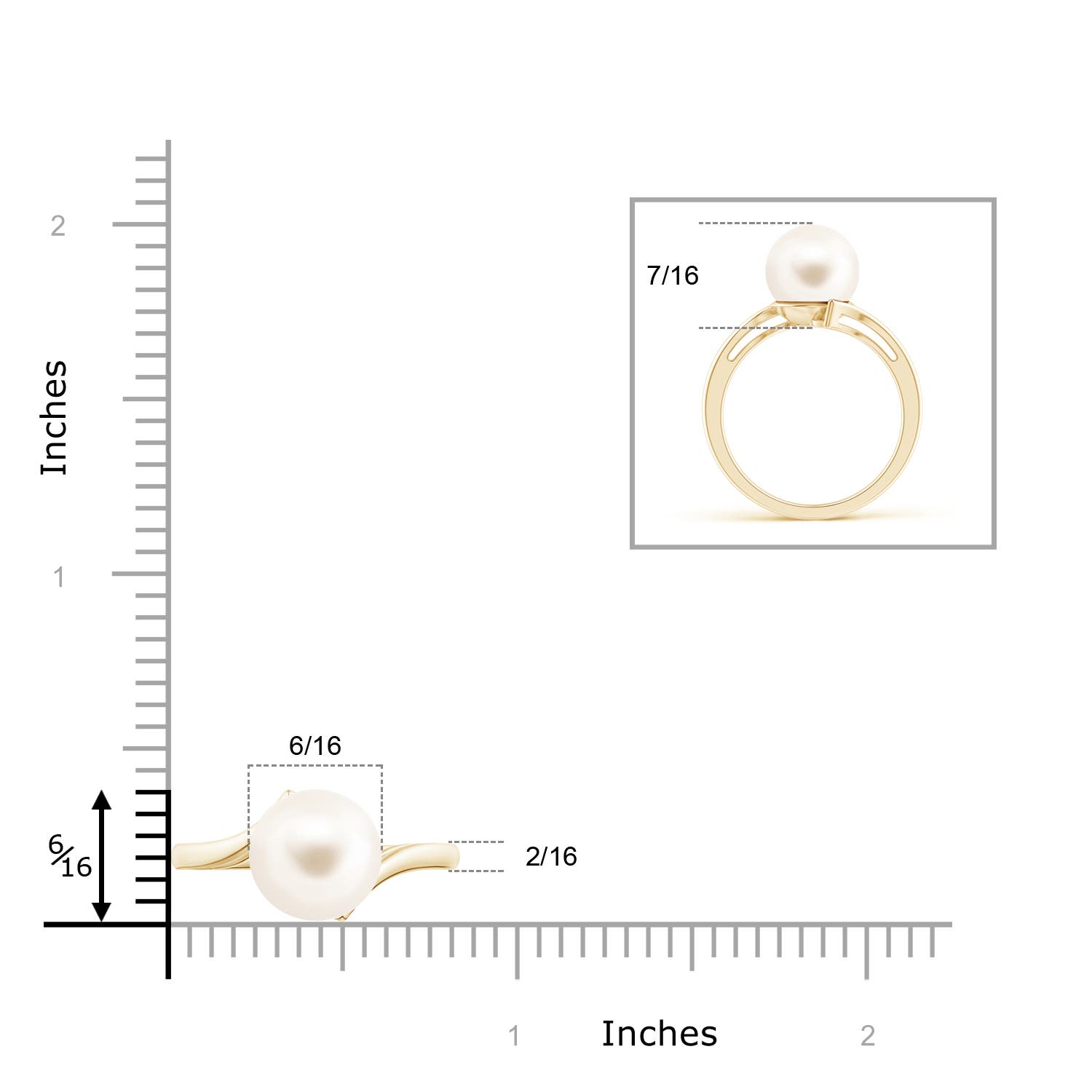 AAA / 7.2 CT / 14 KT Yellow Gold