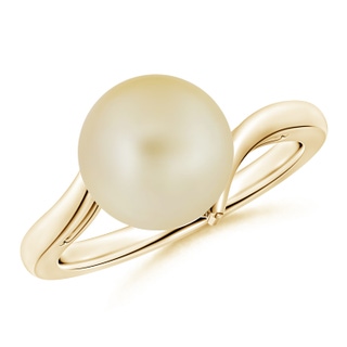 Round A Golden South Sea Cultured Pearl