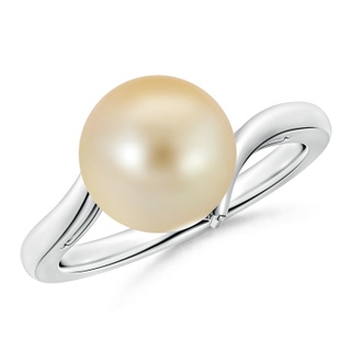 Round AAA Golden South Sea Cultured Pearl