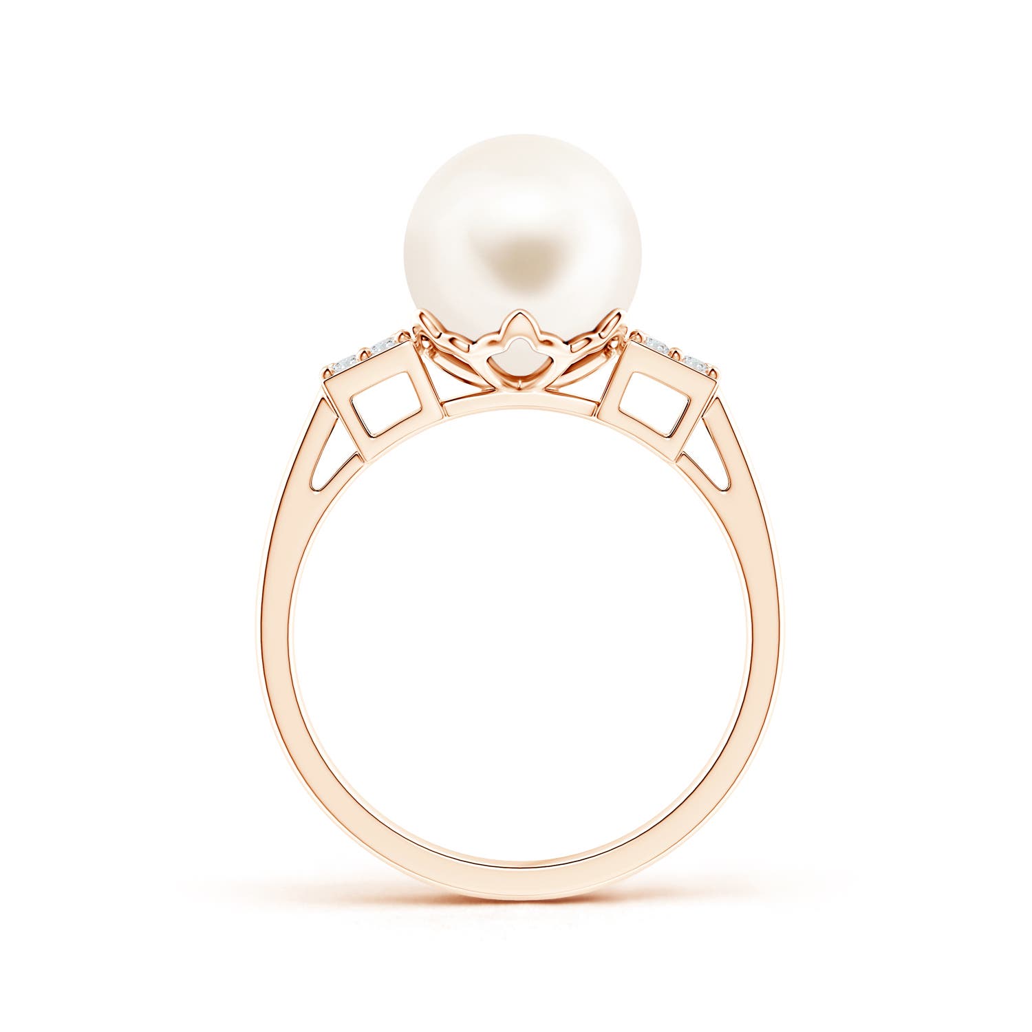 AAA / 5.39 CT / 14 KT Rose Gold