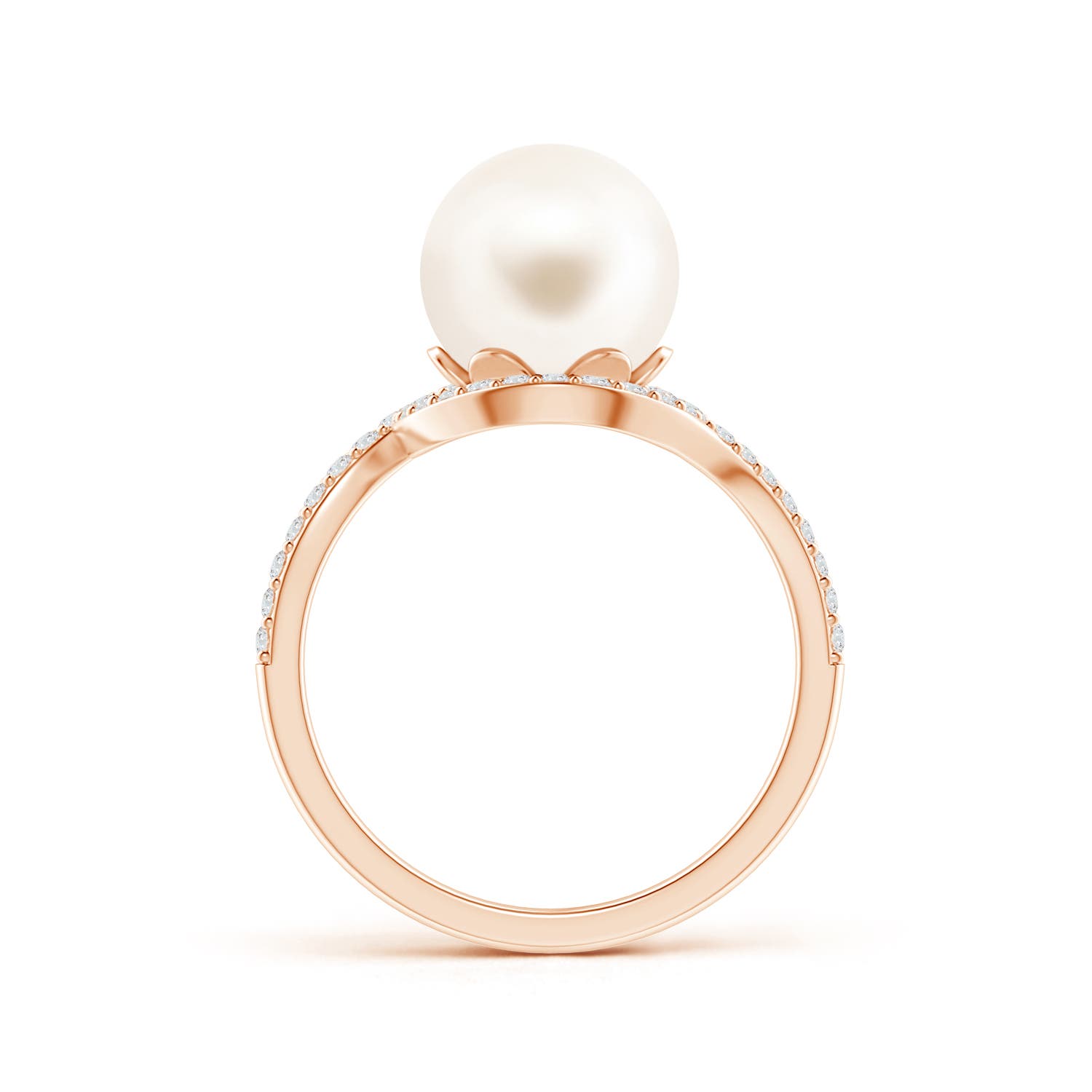 AAA / 5.56 CT / 14 KT Rose Gold