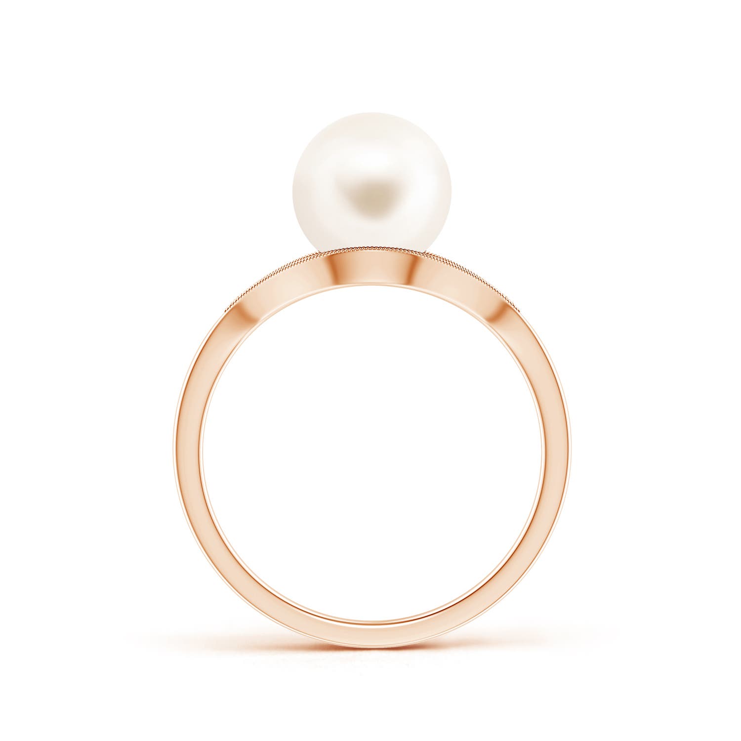 AAA / 3.85 CT / 14 KT Rose Gold