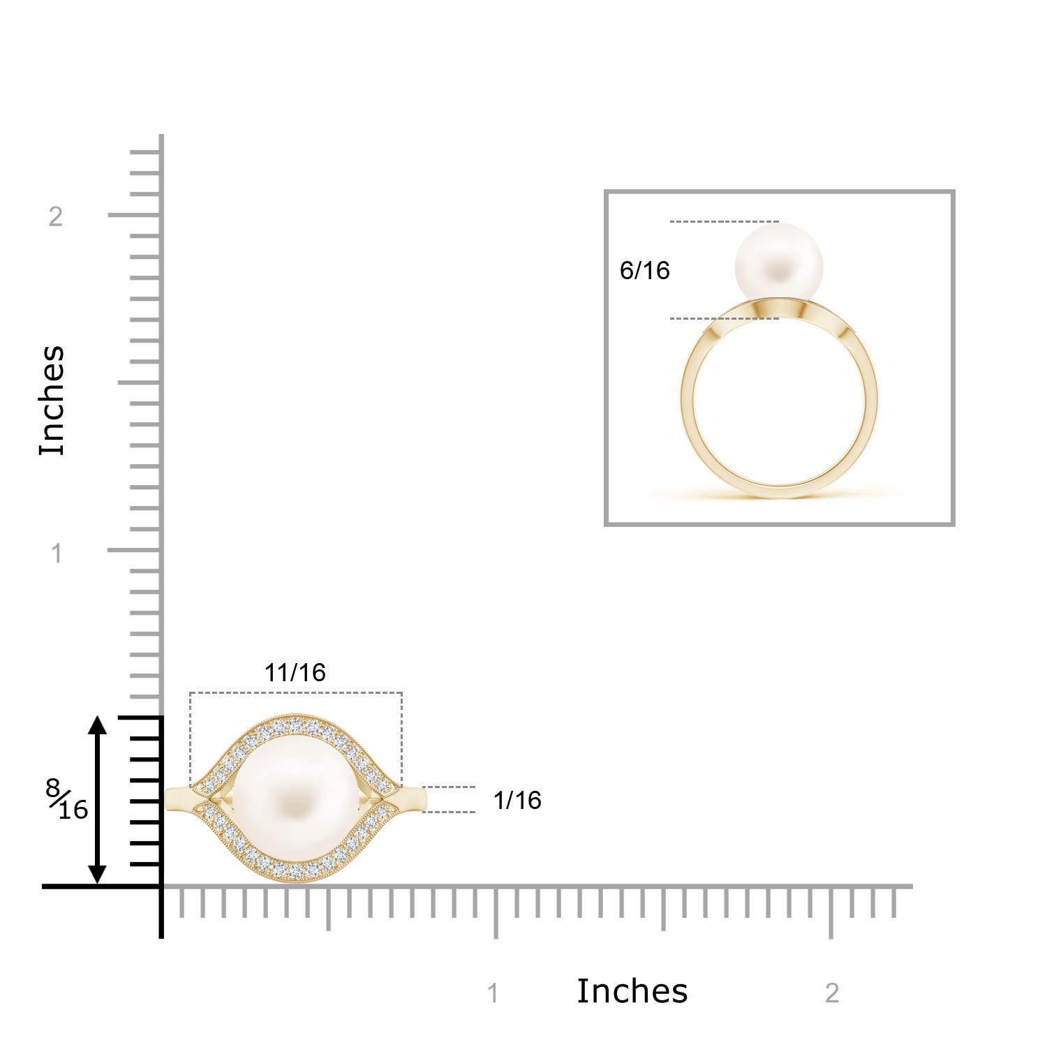 AA / 5.43 CT / 14 KT Yellow Gold