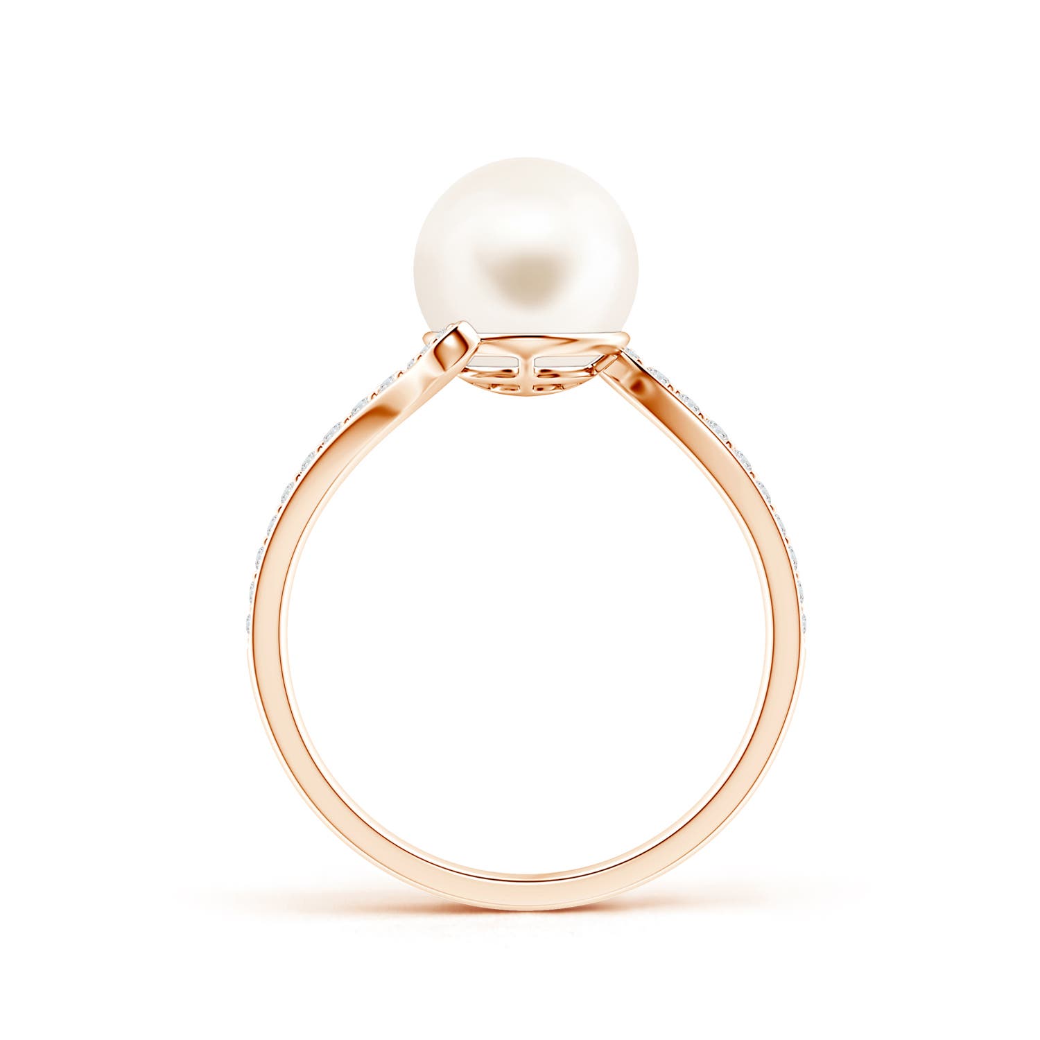 AAA / 3.89 CT / 14 KT Rose Gold