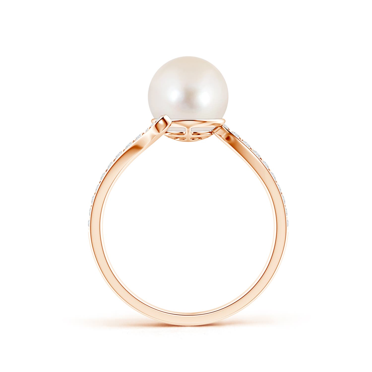 AAAA / 3.89 CT / 14 KT Rose Gold