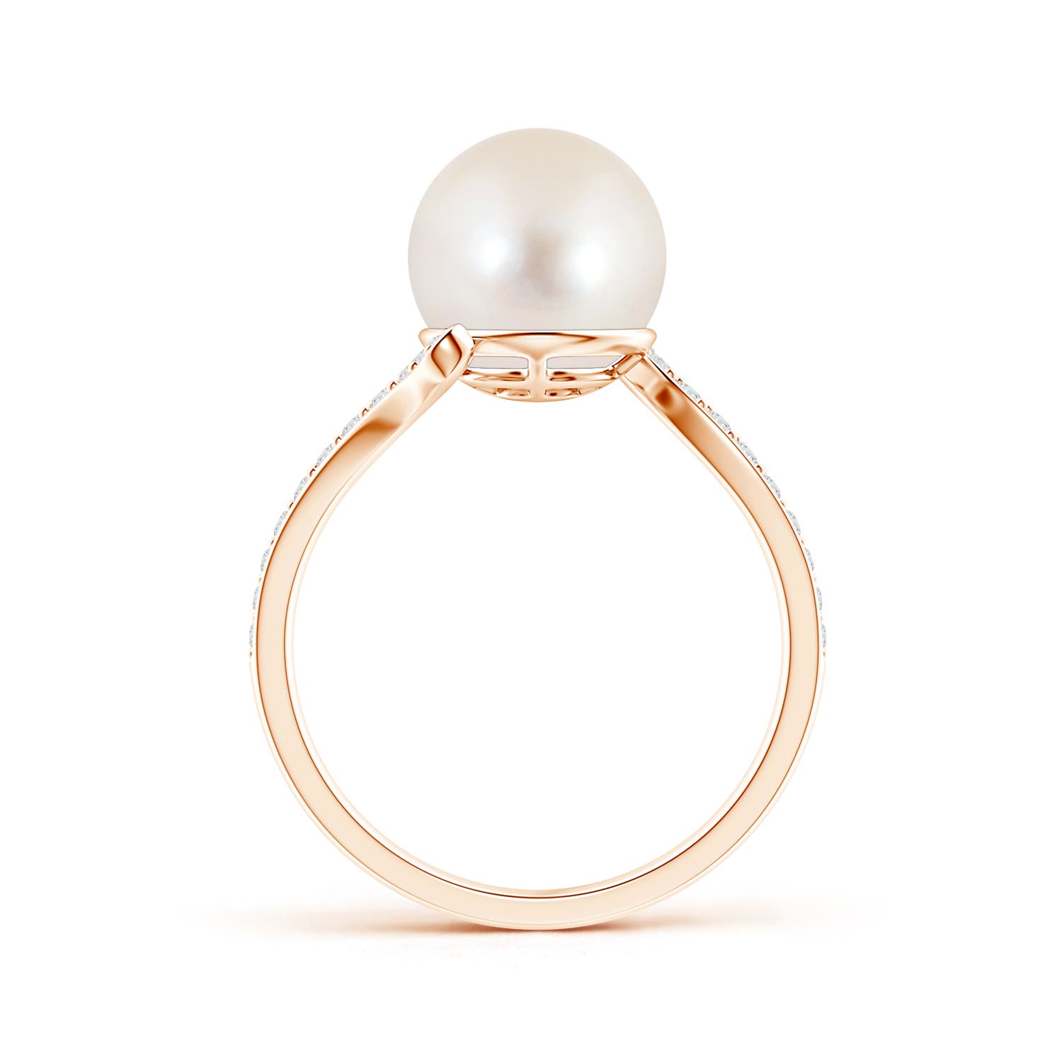 AAAA / 5.47 CT / 14 KT Rose Gold