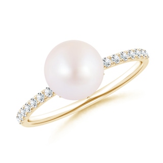 Round AA Akoya Cultured Pearl