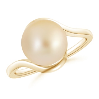 Round AA Golden South Sea Cultured Pearl