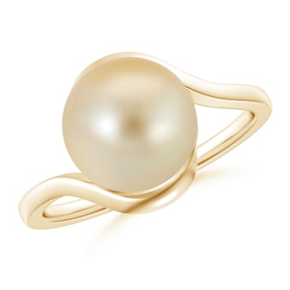 Round AAA Golden South Sea Cultured Pearl