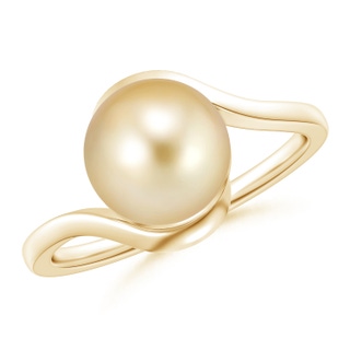 Round AAAA Golden South Sea Cultured Pearl