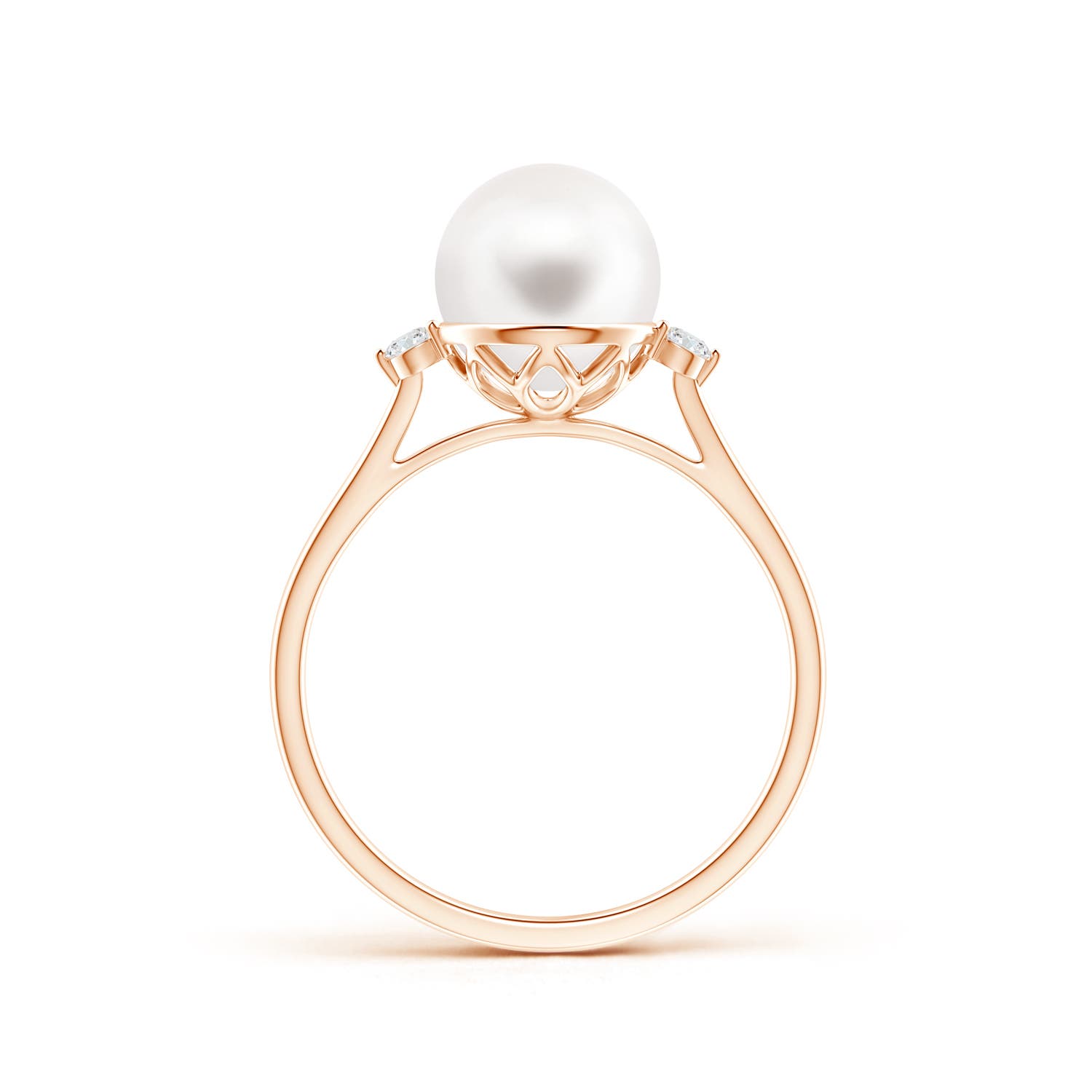 AA / 3.84 CT / 14 KT Rose Gold