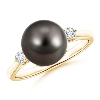 Round AAA Tahitian Cultured Pearl