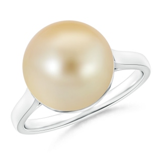 Round AAA Golden South Sea Cultured Pearl