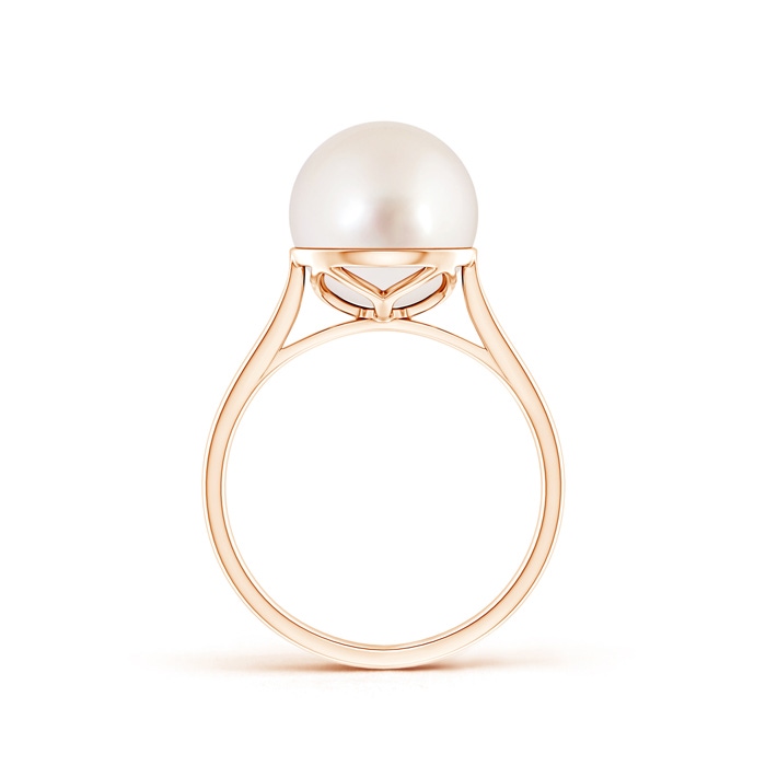 10mm AAAA Classic South Sea Pearl Ring in Rose Gold product image