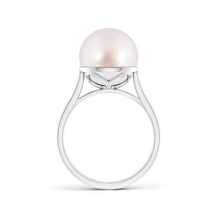 11mm AAAA Classic South Sea Pearl Ring in White Gold