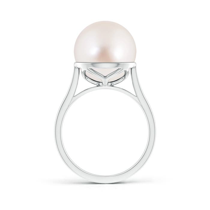 12mm AAAA Classic South Sea Pearl Ring in White Gold