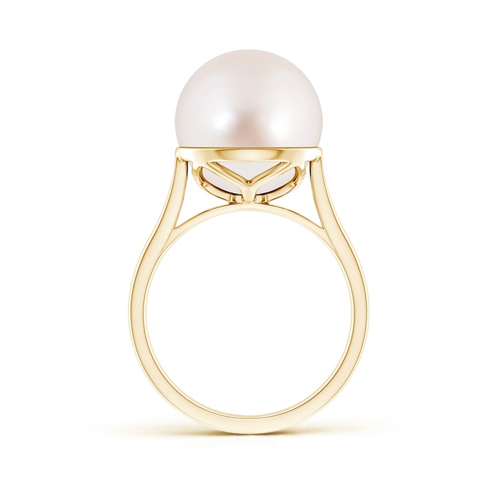 12mm AAAA Classic South Sea Pearl Ring in Yellow Gold product image