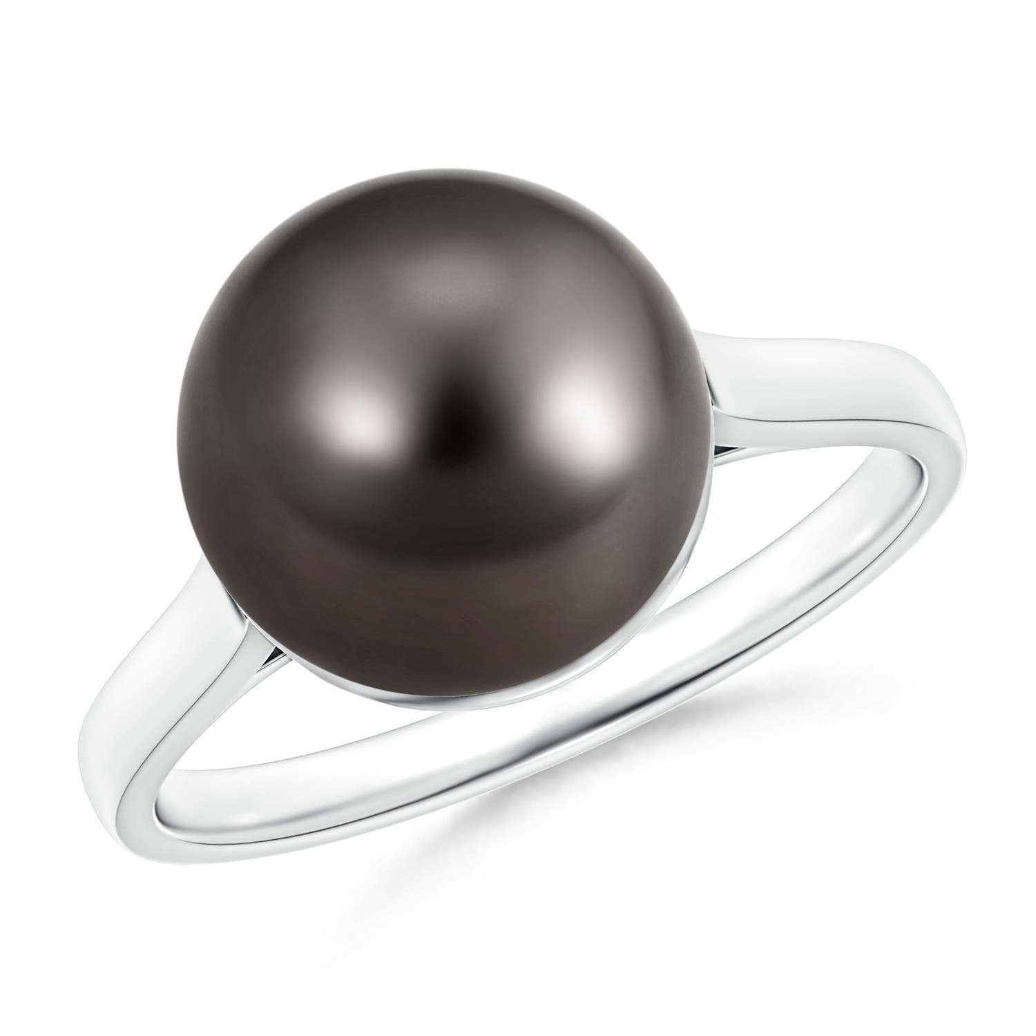 Tahitian Black Pearl Cocktail Ring in White or Yellow Gold – Z Kaptive  Jewels