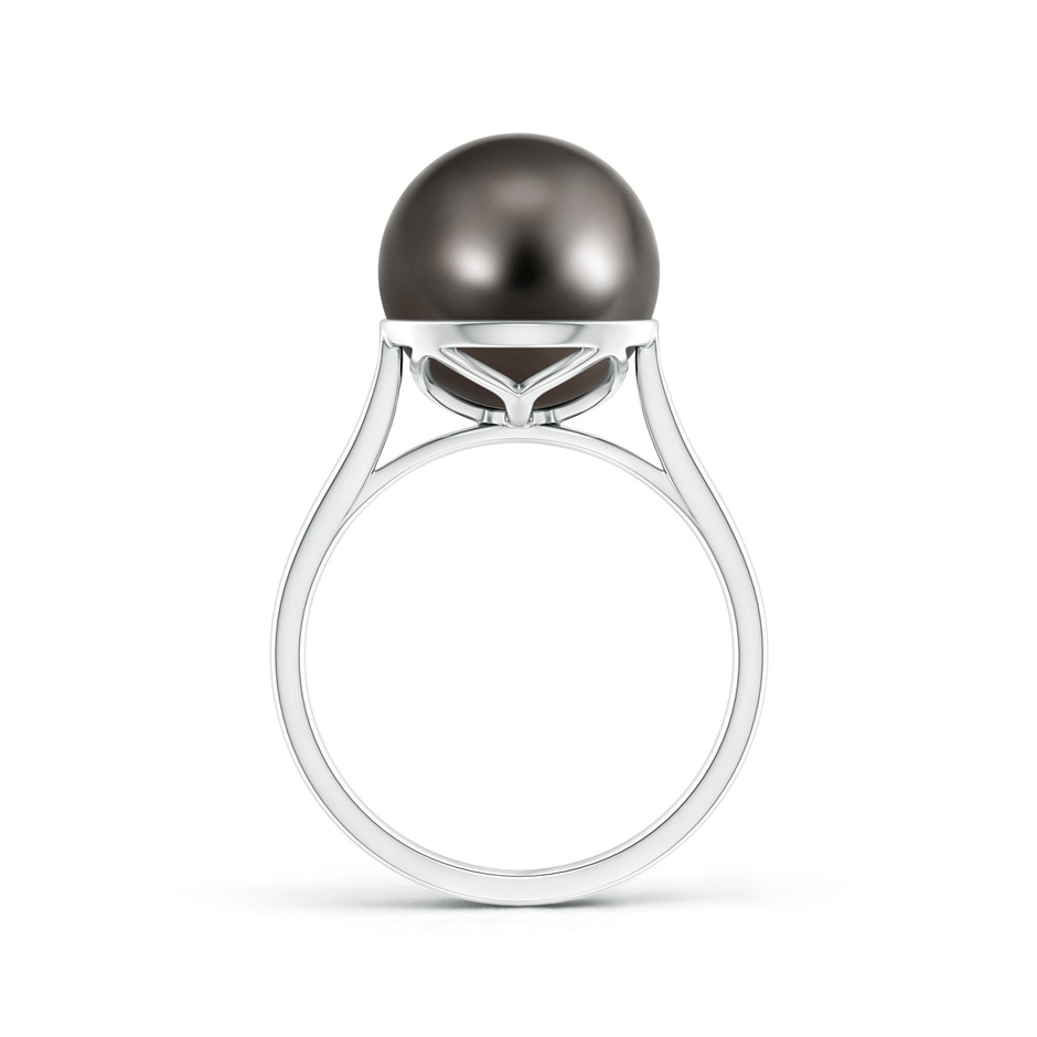 11mm AAA Classic Tahitian Pearl Ring in White Gold product image