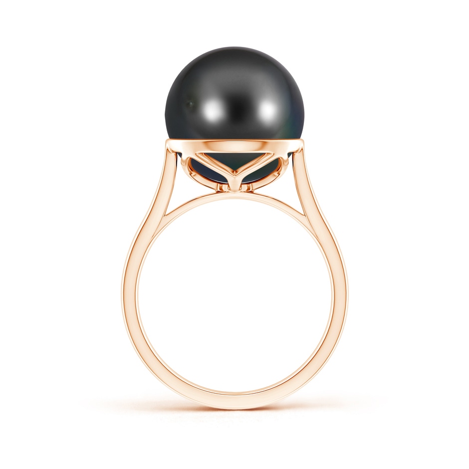 12mm AA Classic Tahitian Pearl Ring in Rose Gold product image