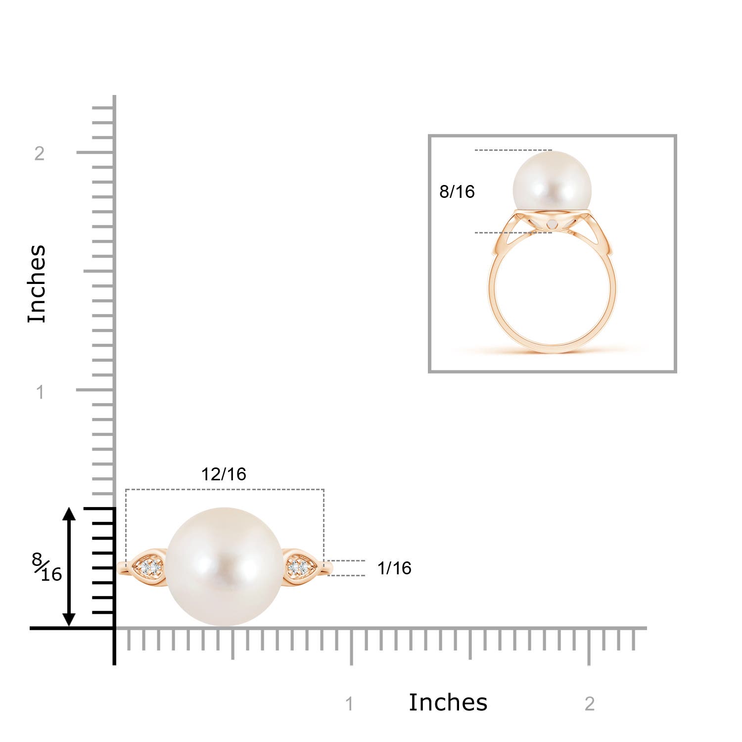 AAAA / 12.54 CT / 14 KT Rose Gold