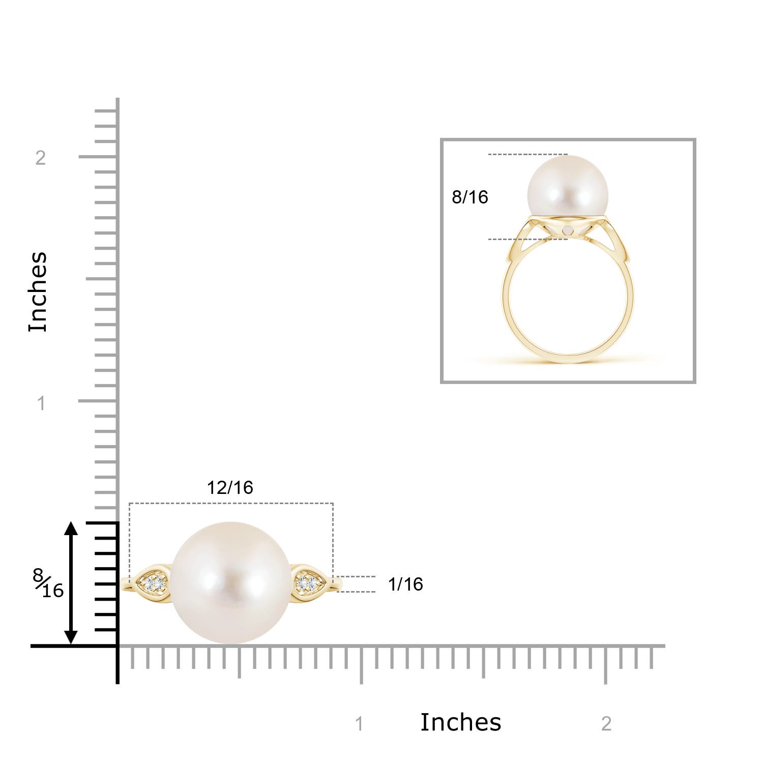 AAAA / 12.54 CT / 14 KT Yellow Gold