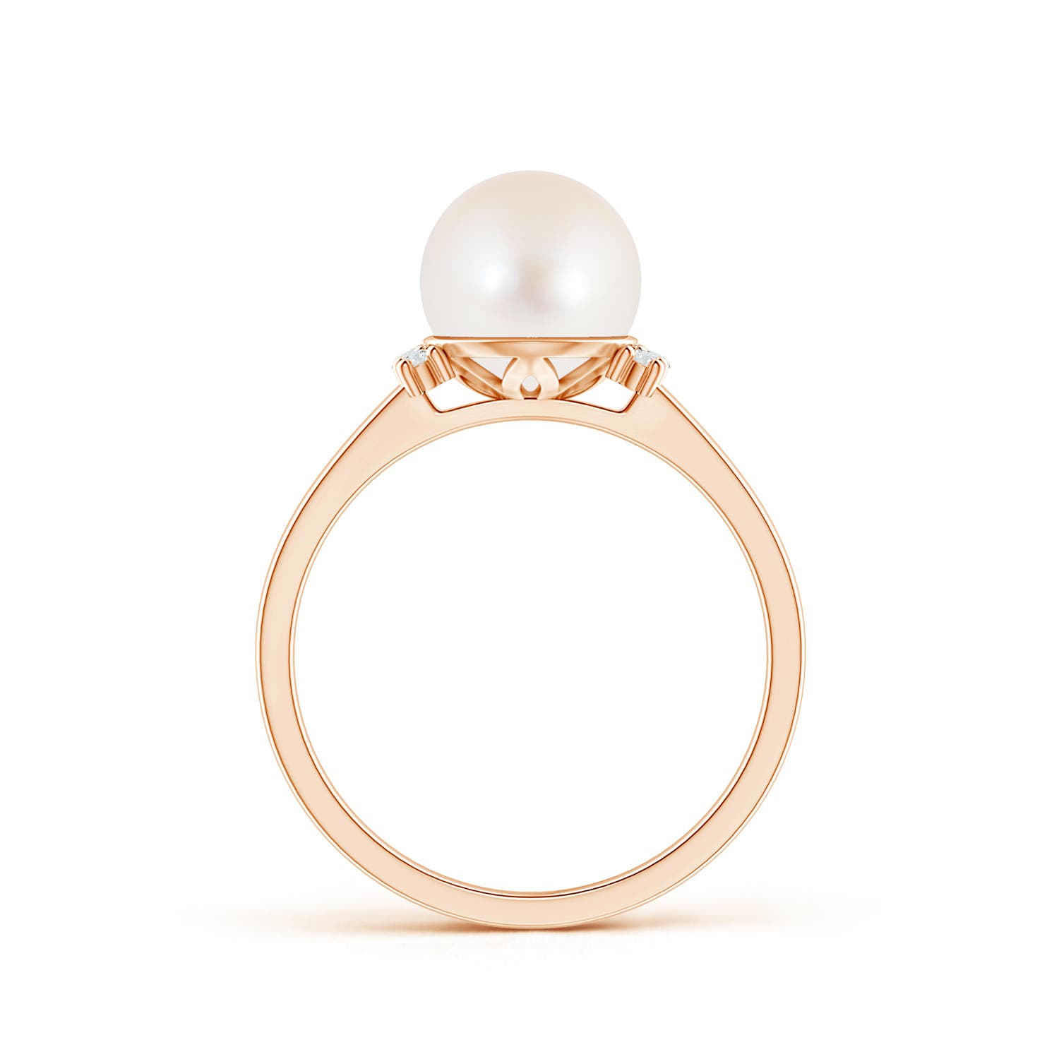 AAA / 3.78 CT / 14 KT Rose Gold