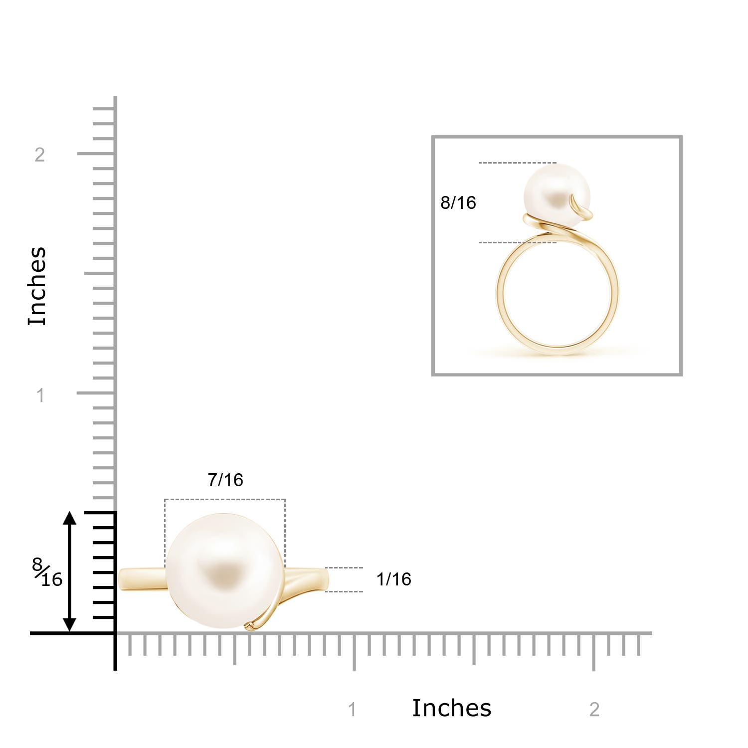 AAA / 9.6 CT / 14 KT Yellow Gold