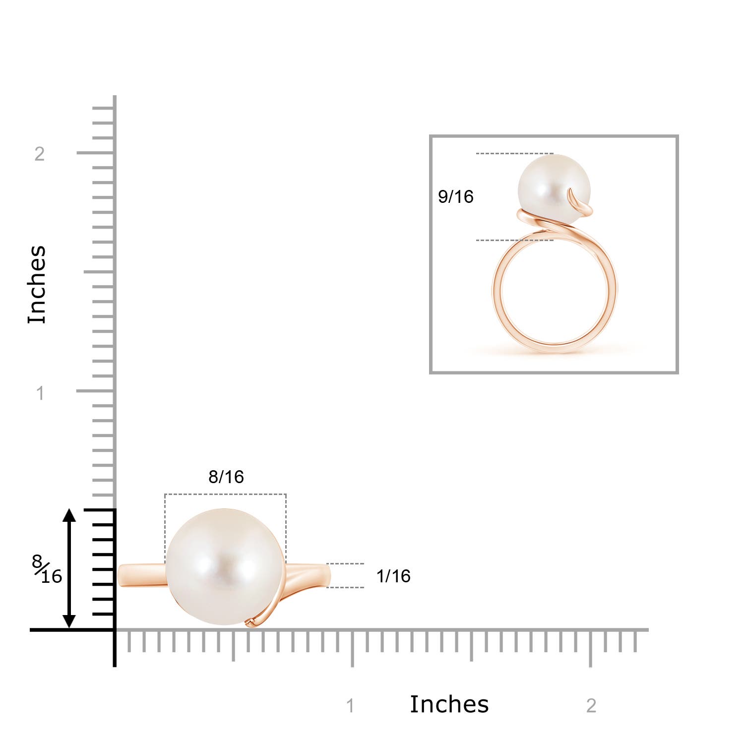 AAAA / 12.5 CT / 14 KT Rose Gold