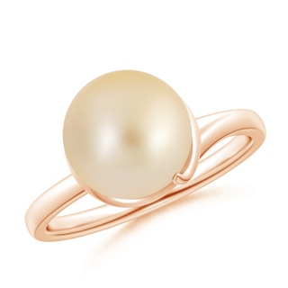 Round AA Golden South Sea Cultured Pearl