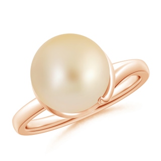 Round AA Golden South Sea Cultured Pearl