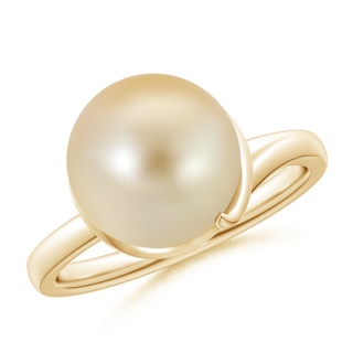 Round AAA Golden South Sea Cultured Pearl