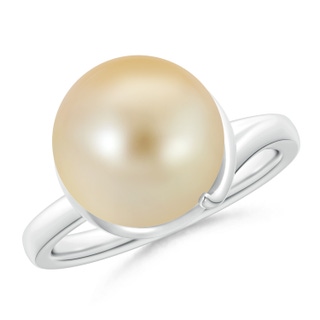 Round AAA Golden South Sea Cultured Pearl