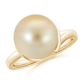 Round AAA Golden South Sea Cultured Pearl