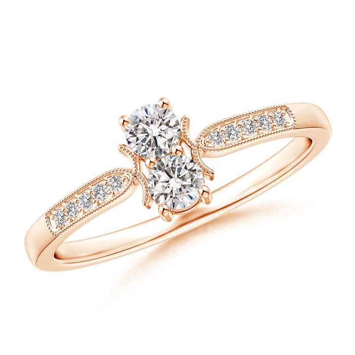 I-J, I1-I2 / 0.3 CT / 14 KT Rose Gold