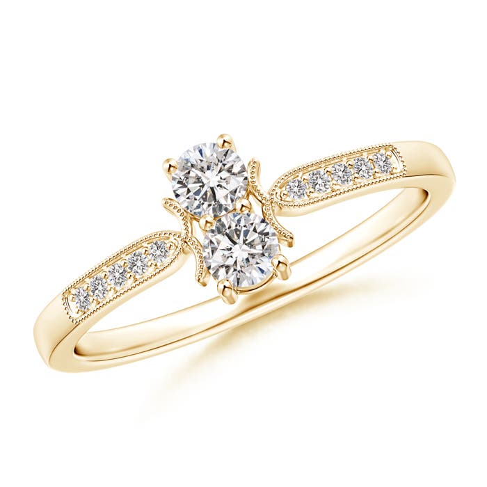 I-J, I1-I2 / 0.3 CT / 14 KT Yellow Gold