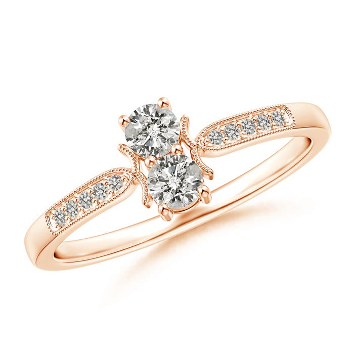 K, I3 / 0.3 CT / 14 KT Rose Gold